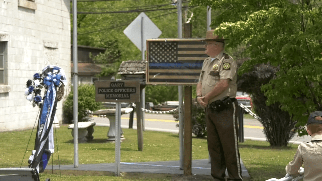 Second annual police memorial service held in Gary, West Virginia WOAYTV