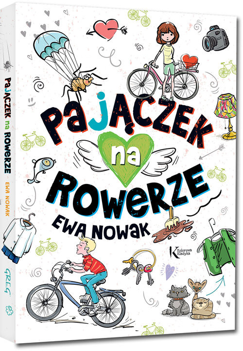 Pajączek na rowerze Ewa Nowak Książka