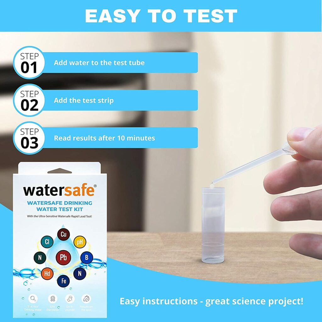 Test Lead in Water The Most Sensitive Lead in Water Test Kit