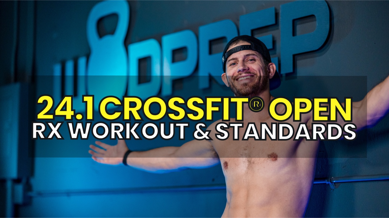 24.1 Open Rx Workout & Standards WODprep