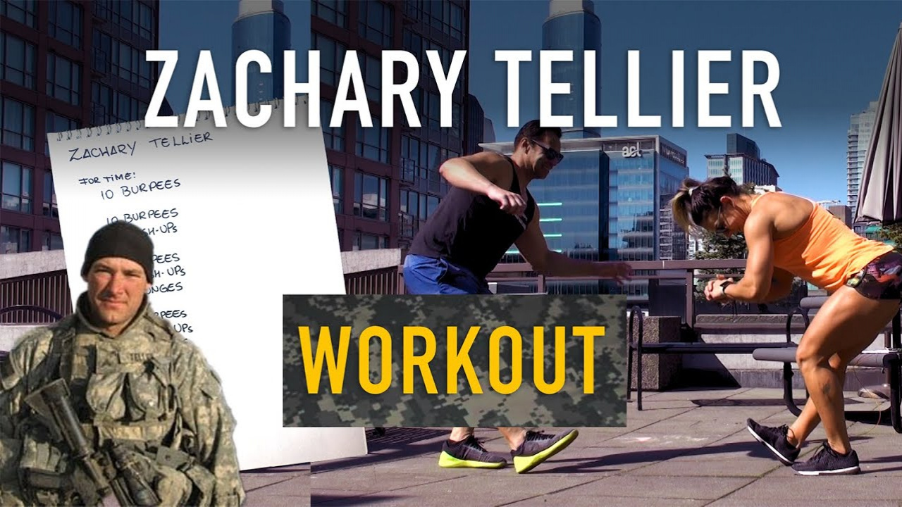 "Zachary Tellier" Workout, Functional Fitness WOD WODwell