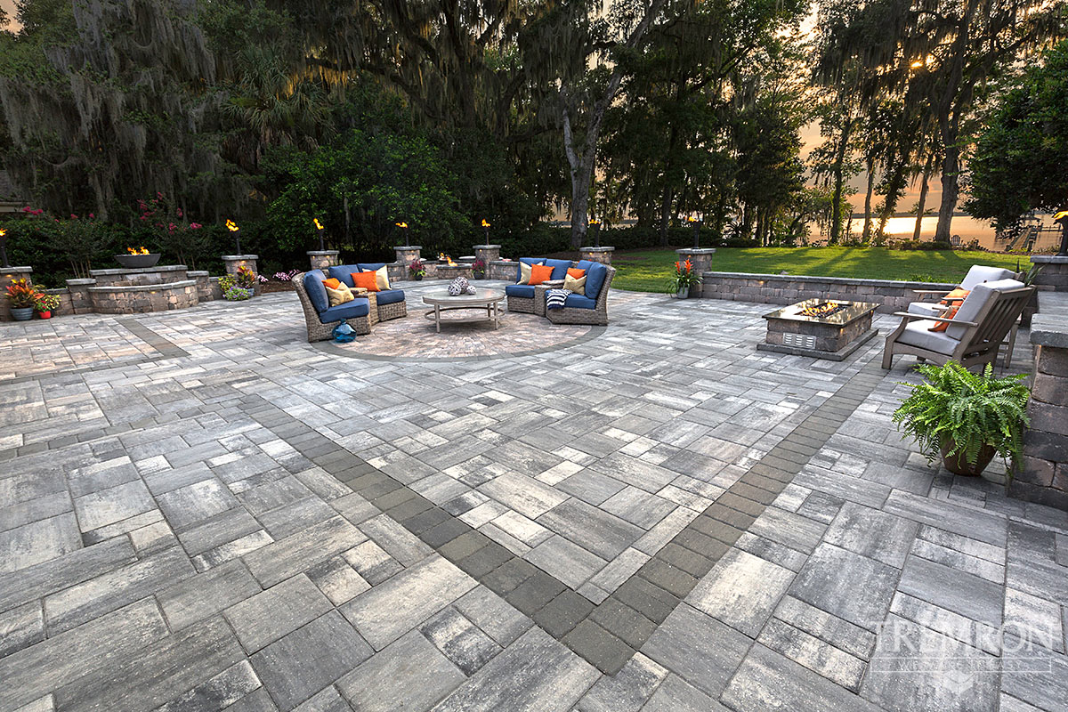 Tremron Blue Stone Pavers Woerner Turf & Landscape Supply