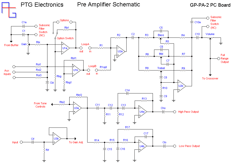 PreAmp Schematic The World of Wogg