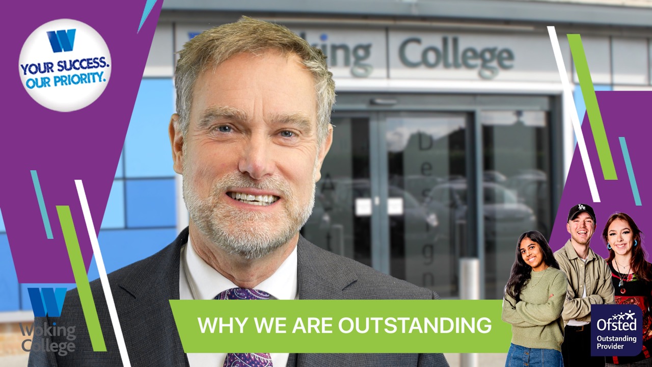 Woking College Surrey to Woking College