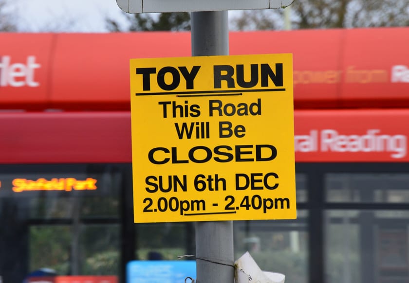 Bikers ready for Sunday’s Toy Run don’t the road closures