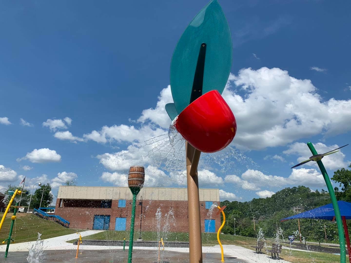 Harriman Splash Pad Wold Architects & Engineers