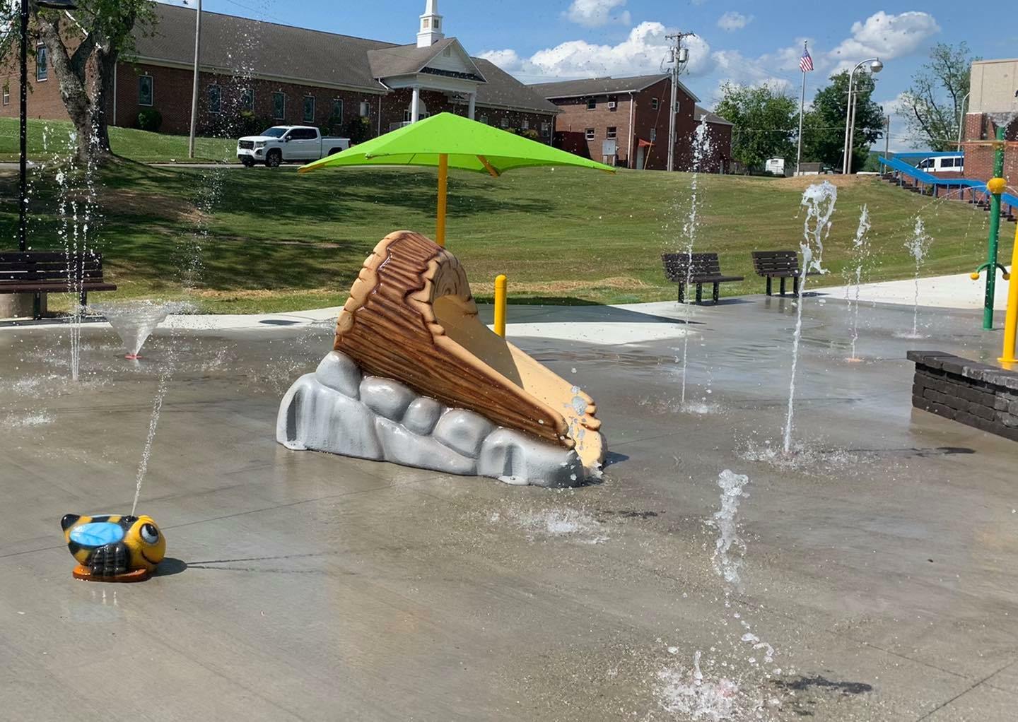 Harriman Splash Pad Wold Architects & Engineers