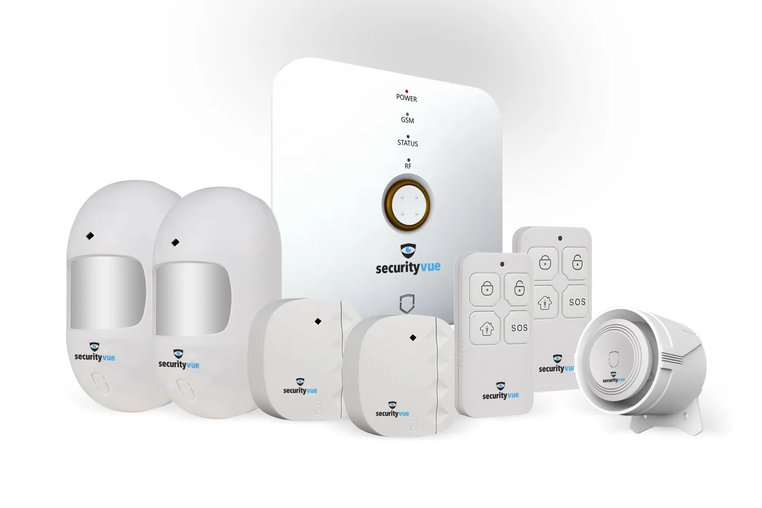 wifi and GSM /4G alarm system WolfGuard Smart Security Alarm System