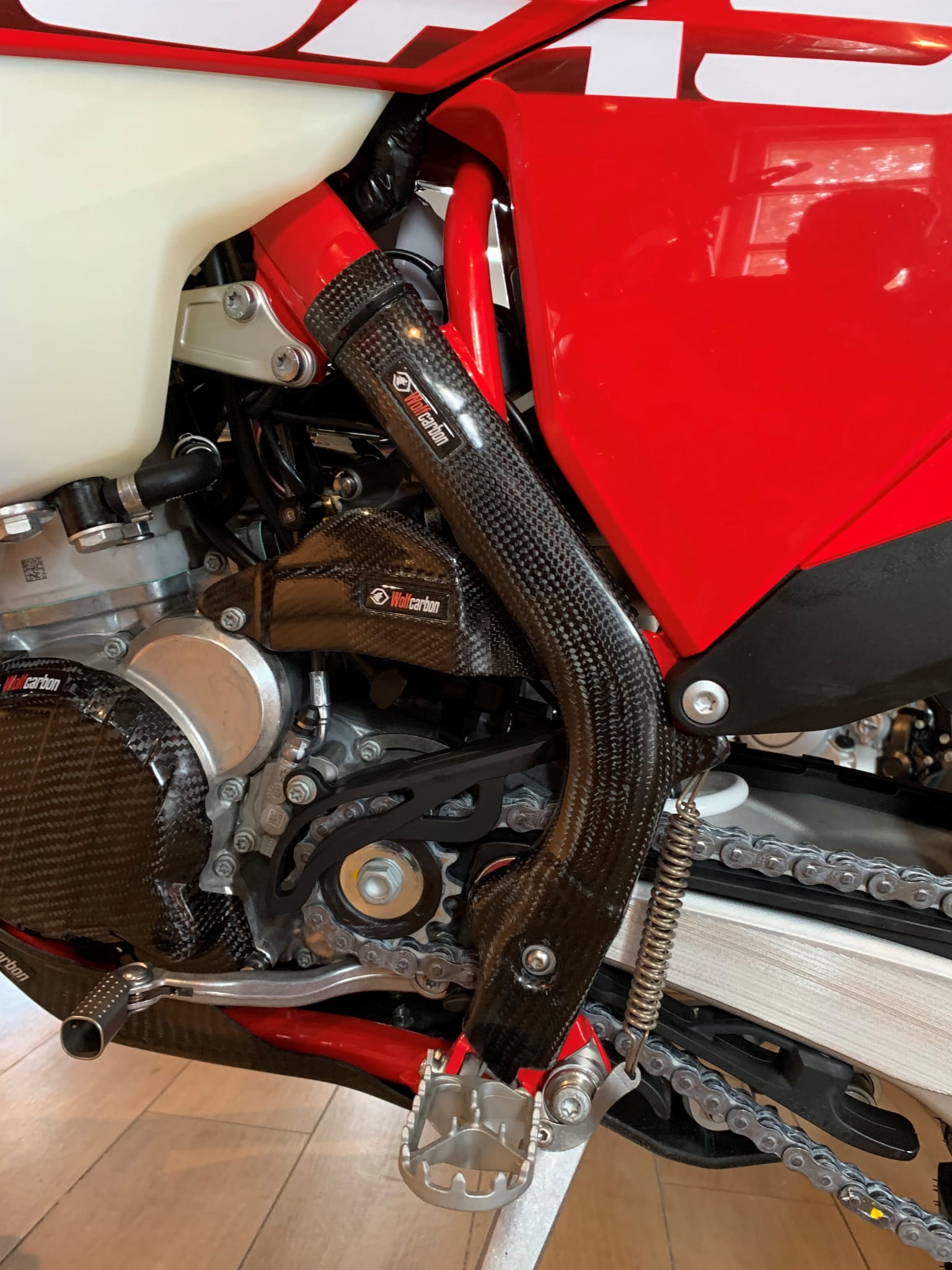 Carbon Frame Guards HUSQVARNA / GASGAS / KTM Wolfcarbon