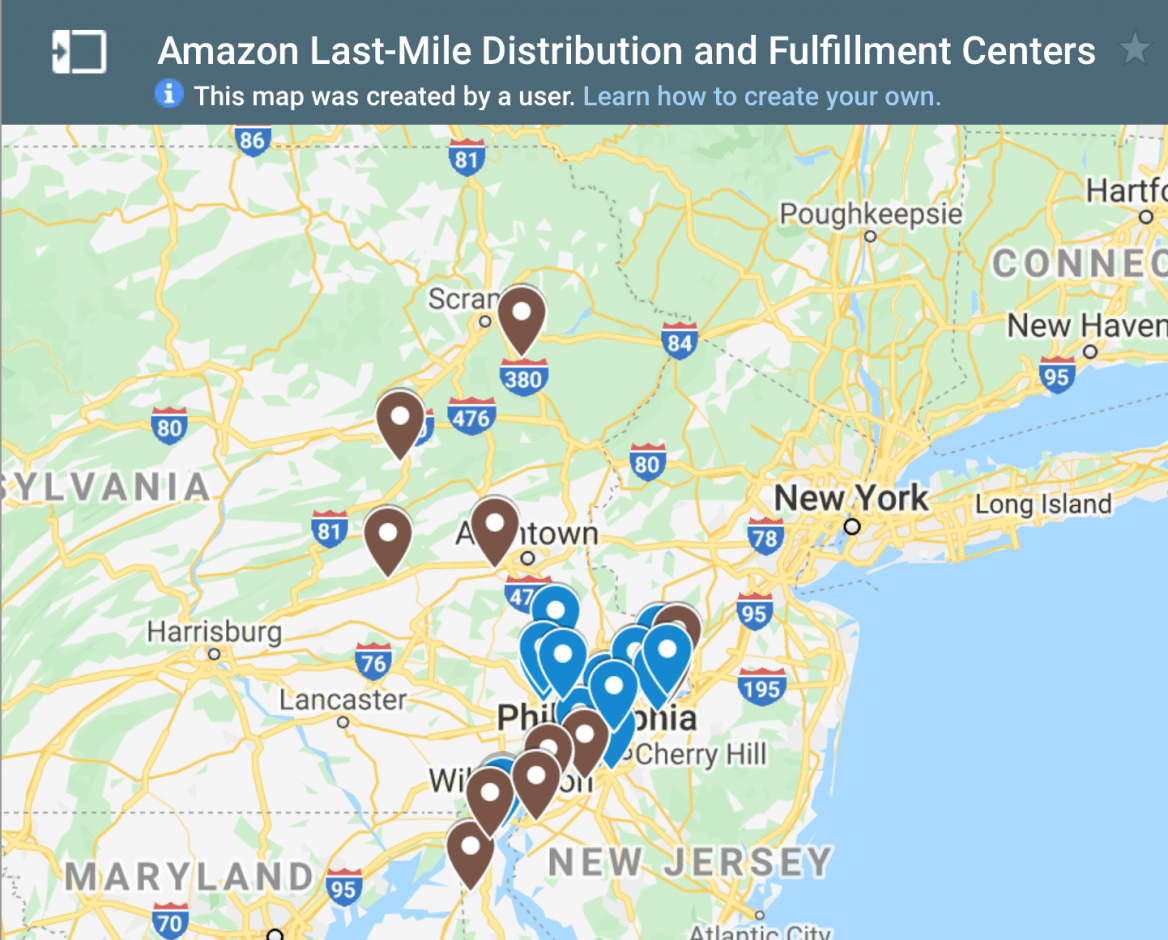 13M Square Feet and Growing Mapping Amazon's Rapidly Expanding Real