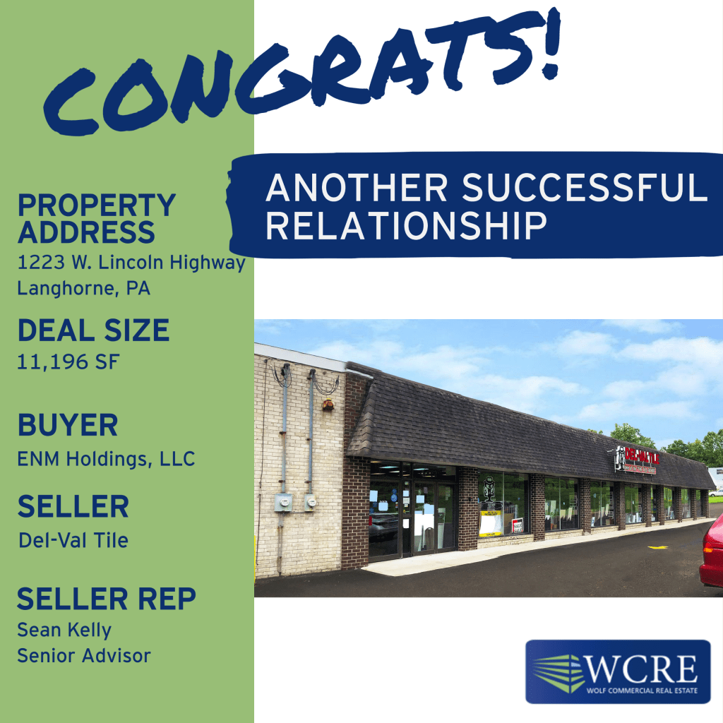 1223 W. Lincoln Highway, Langhorne, PA Wolf Commercial Real Estate