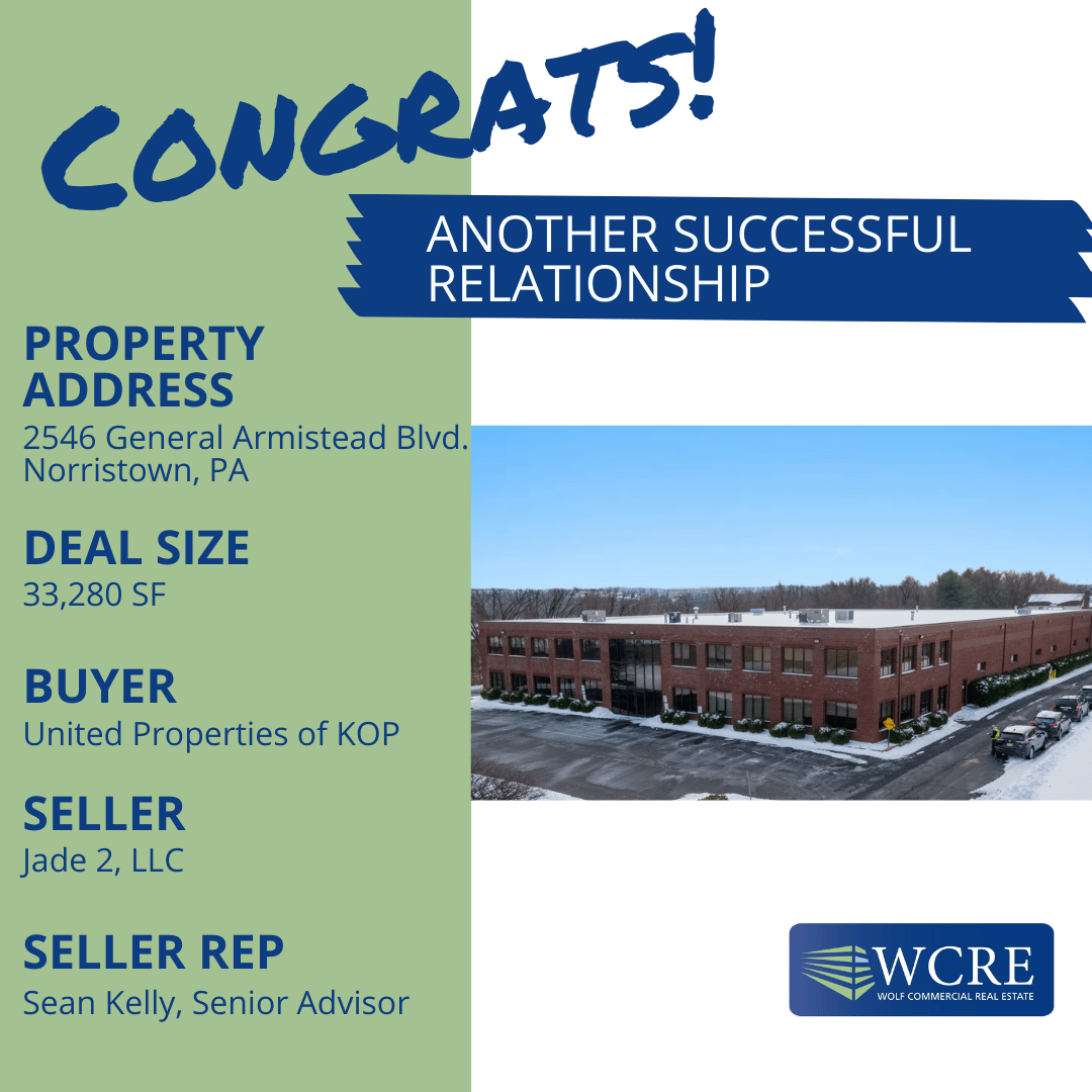 2546 General Armistead Blvd., Norristown, PA Wolf Commercial Real