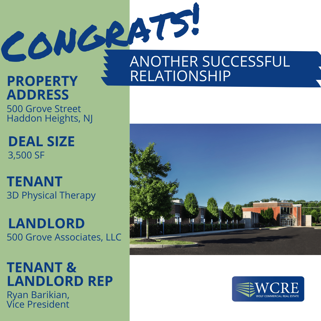 500 Grove Street, Haddon Heights, NJ Wolf Commercial Real Estate