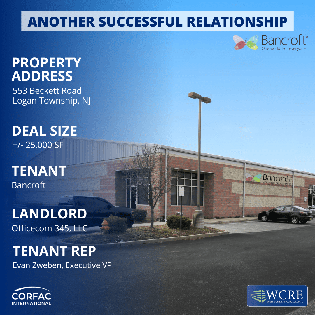 553 Beckett Rd., Logan Township, NJ Wolf Commercial Real Estate