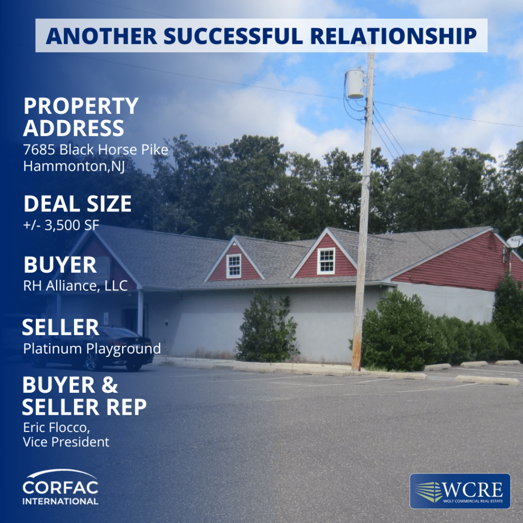 7685 Black Horse Pike, Hammonton, NJ Wolf Commercial Real Estate South Jersey Philadelphia