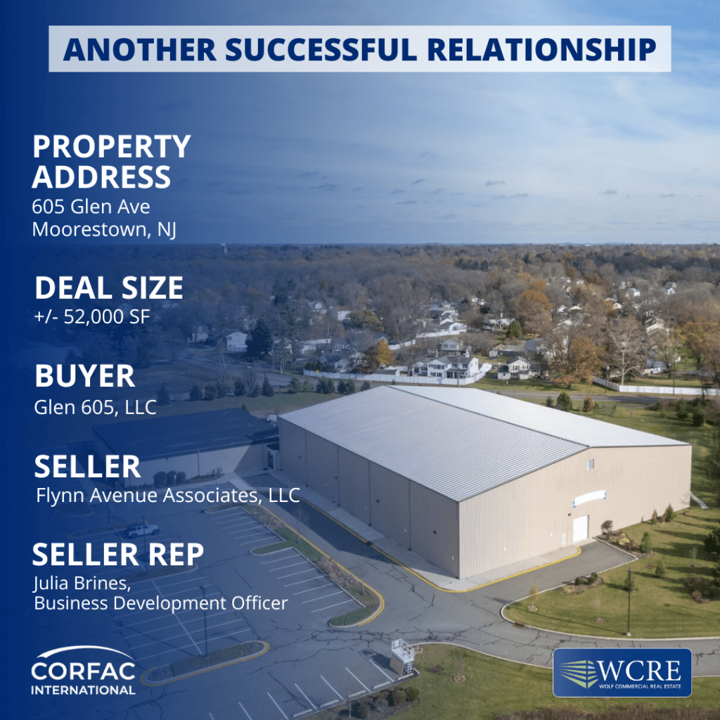 605 Glen Ave, Moorestown, NJ Wolf Commercial Real Estate South