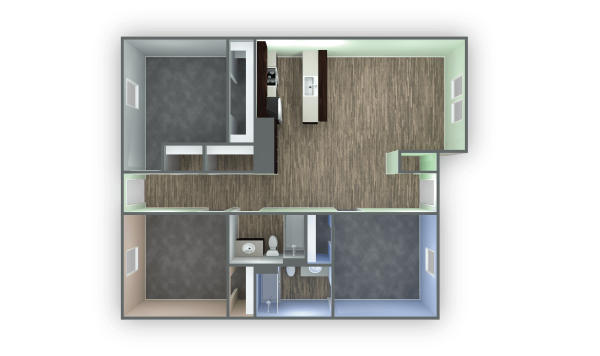 Floor Plans Wolf Creek Apartments
