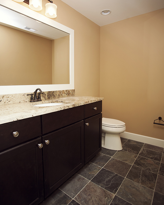 Ungauged Slate Mudroom & Bath — Wolf Custom Tile and Design (560 x 700 Pixel)