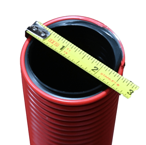 Red And Black 50 Ft. X 2 In. Vacuum Hose – Wolf Distributing