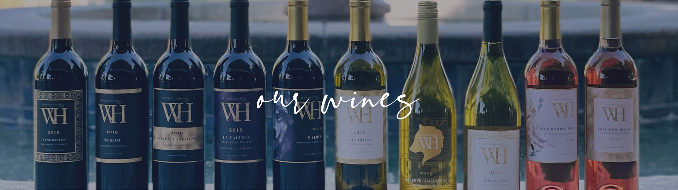 Where To Find Our Wines Wolfe Heights Winery & Event Center
