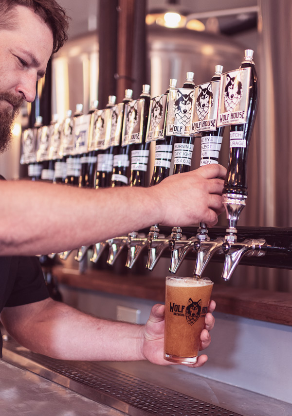 OUR BREWS Wolf House Brewing