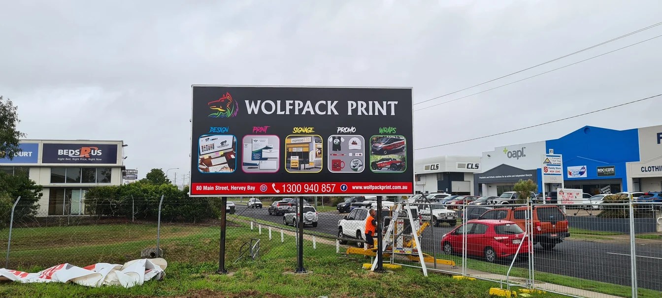 Billboards Design Print and Installation Wolfpack Print