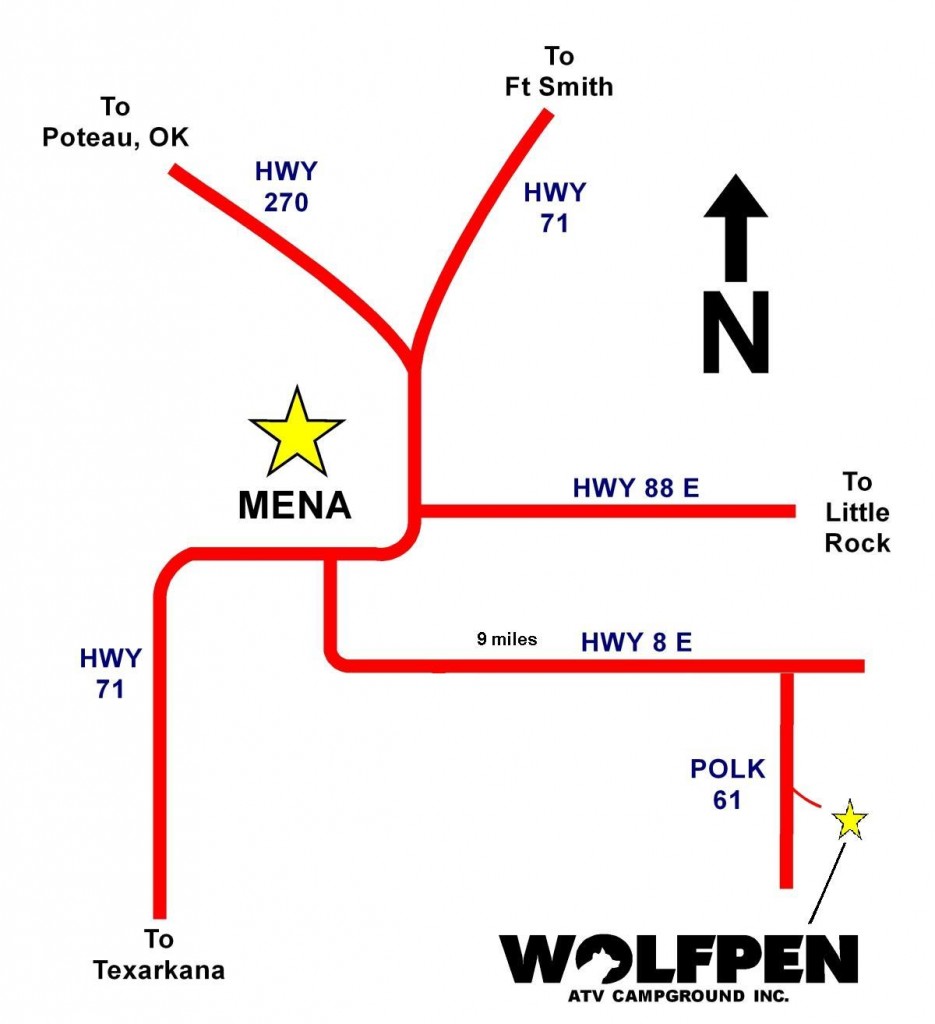 Find Us Wolfpen ATV Campground