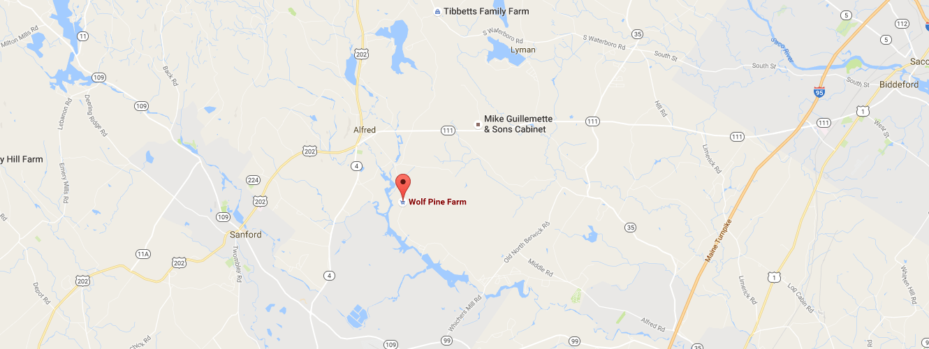 Contact Page Your Message Has Been Sent Wolf Pine Farm