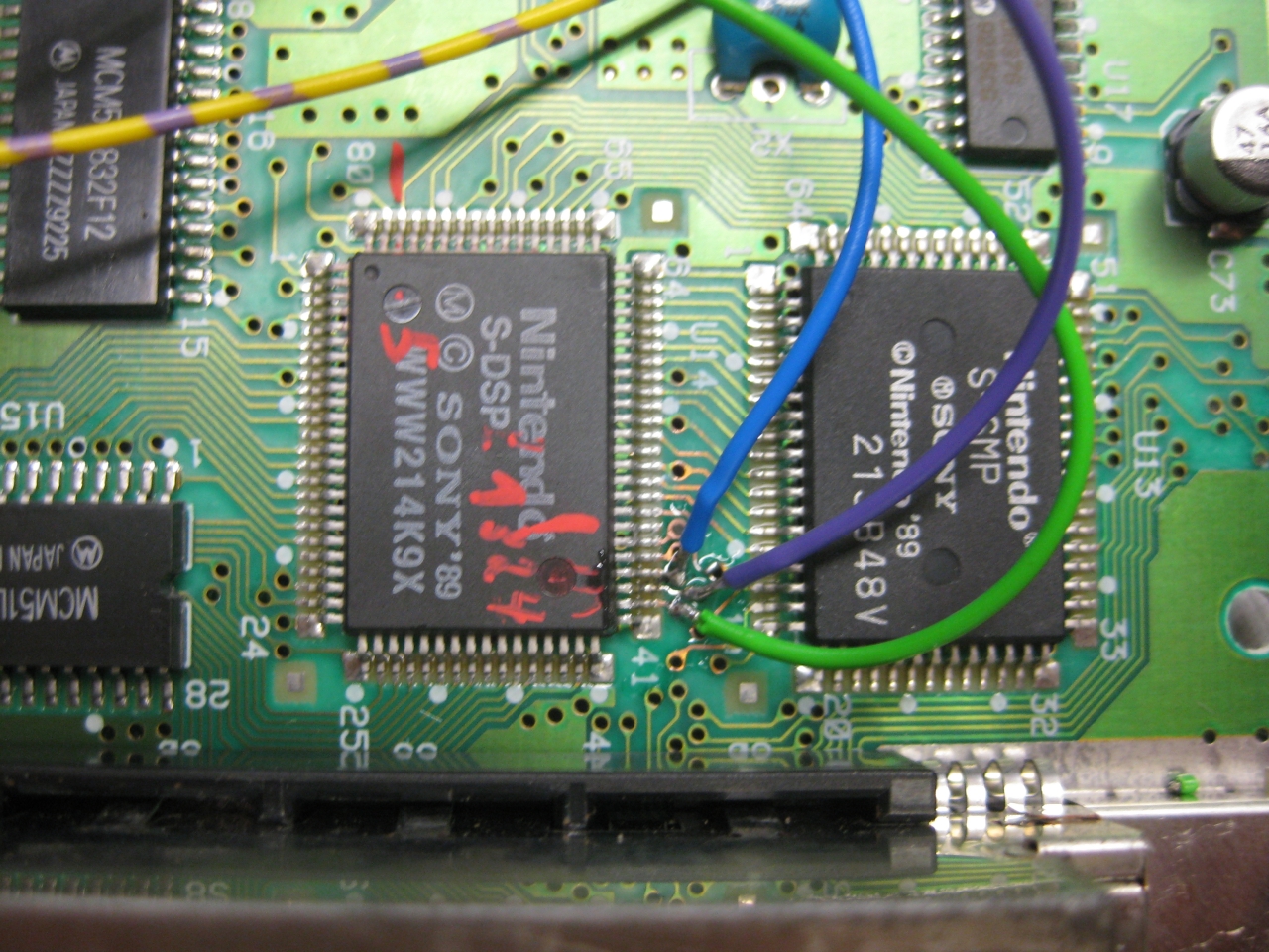 Digital Audio Out 2 Chip SNES with SDSP « Wolfsoft PINbrawl Project