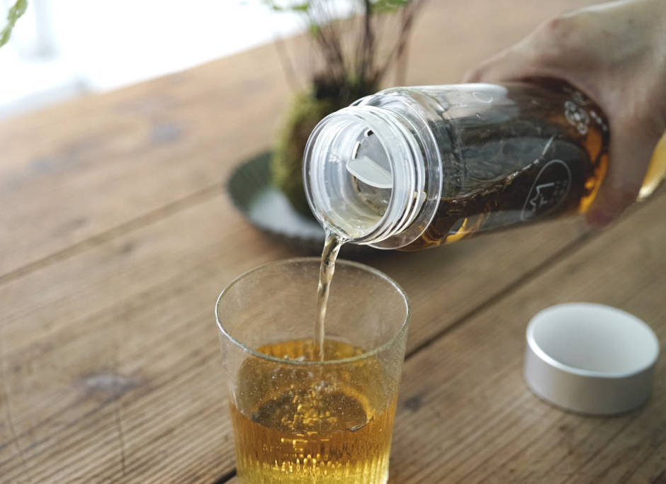 Cold Brew Tea Bottle Lightweight for Outdoors Wolf Tea