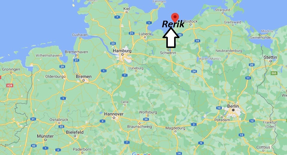 Karte Rerik Und Umgebung Wo liegt Rerik? Wo ist Rerik (Postleitzahl 18230) Wo Liegt