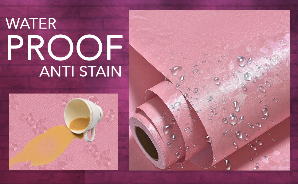 Wolpin Wall Stickers Wallpaper (45 x 300 cm) DIY Self Adhesive Decal