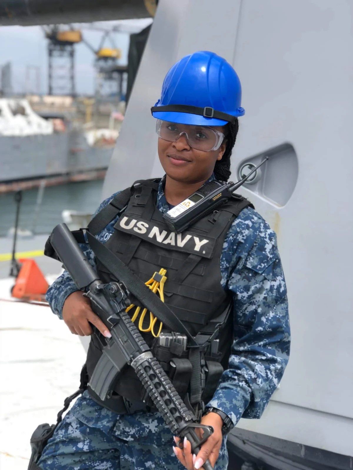 Female Navy Officer Female Navy Officer