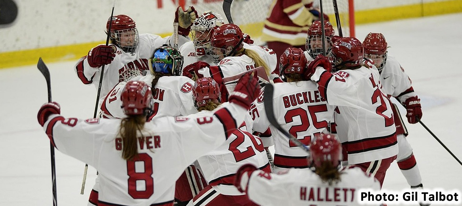 Women's Beanpot Reed's 52 Saves Backstop Harvard To 41 Win Over