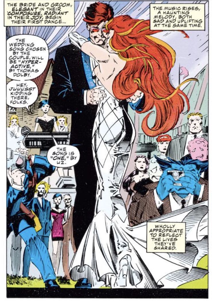 The Wedding Issue Scott Summers and Jean Grey WWAC