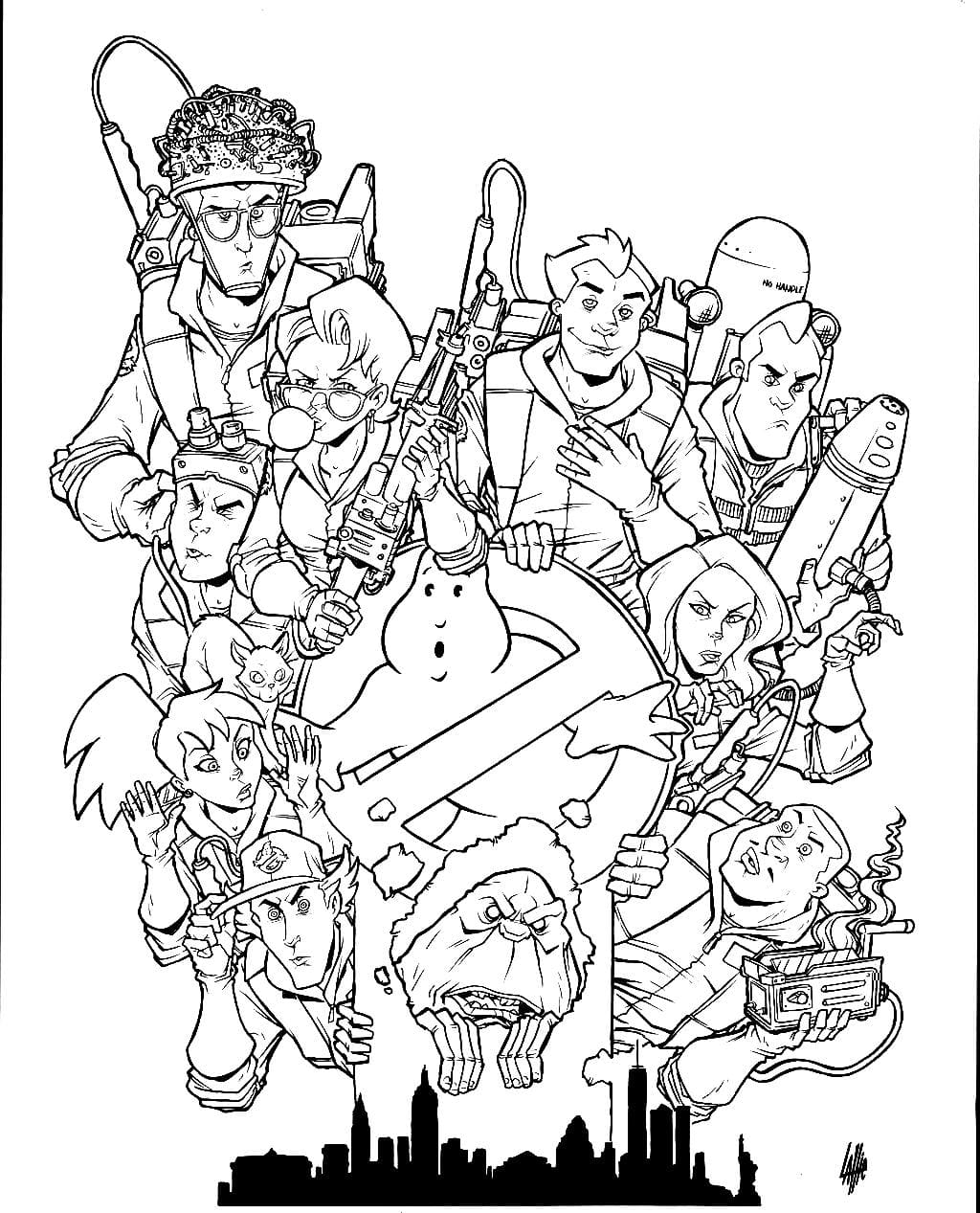 Ghostbusters coloring pages Free coloring pages WONDER DAY — Coloring pages for children and