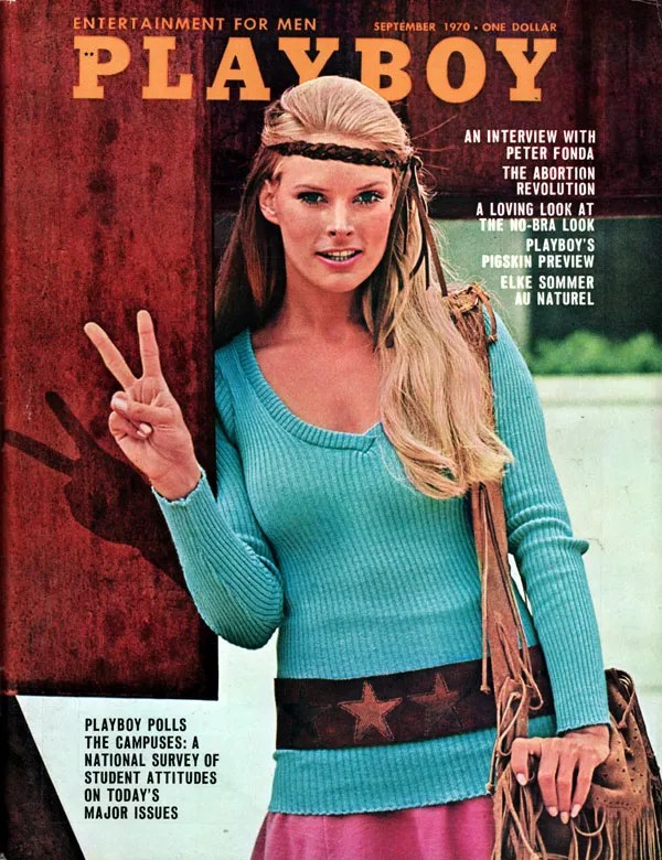 Playboy September 1970, ElkeSommer from family photo album Playbo