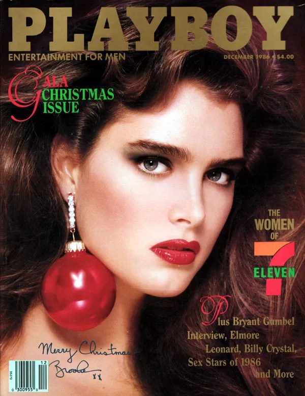 Playboy December 1986, Patrick Demarchelier's Gorgeous Girls Wome