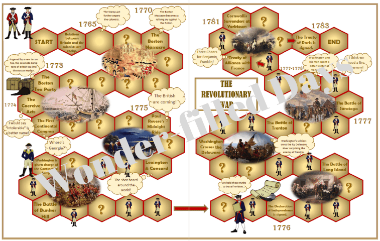 The Revolutionary War Game - Wonder-Filled Days