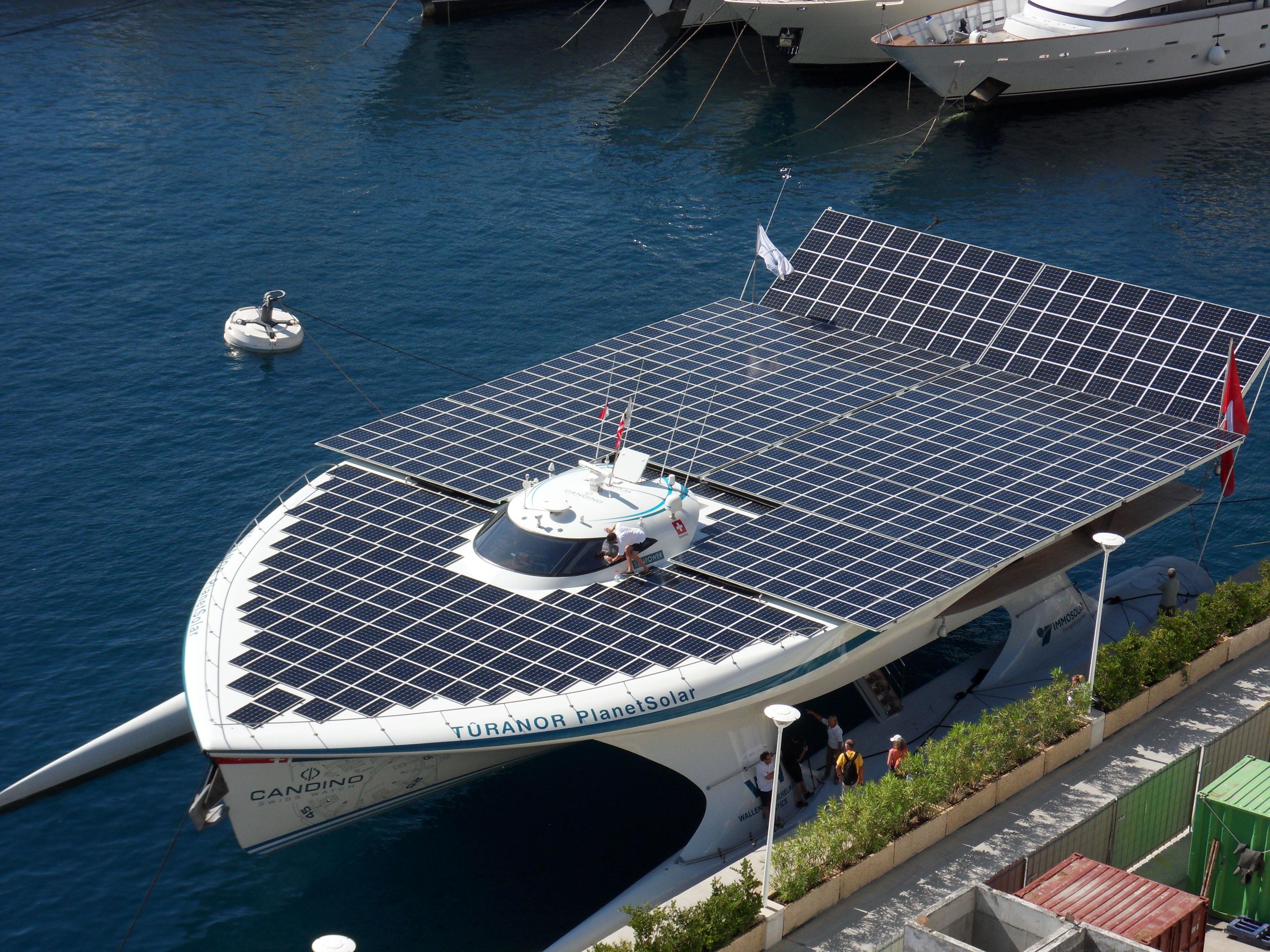 The World’s Largest Solar Powered Ship