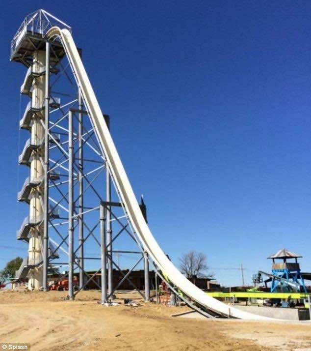 World's Tallest Water slide Is 17 Stories High