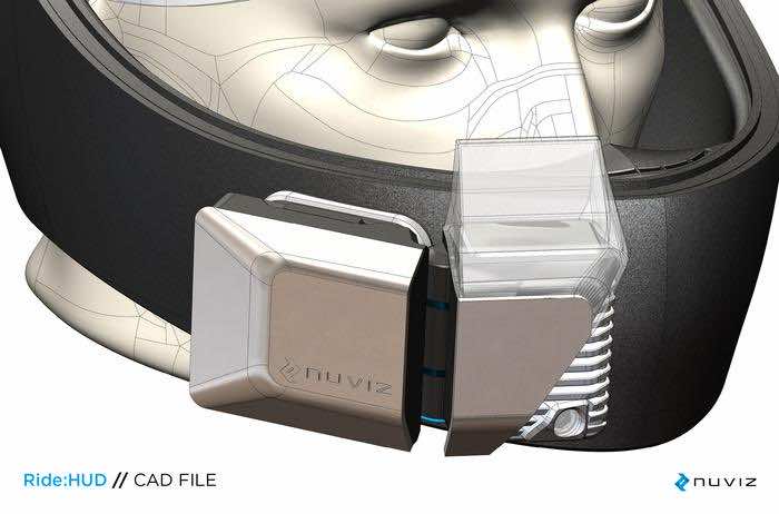 New HUD Display For Bike Helmets Helps You Keep Your Eyes On