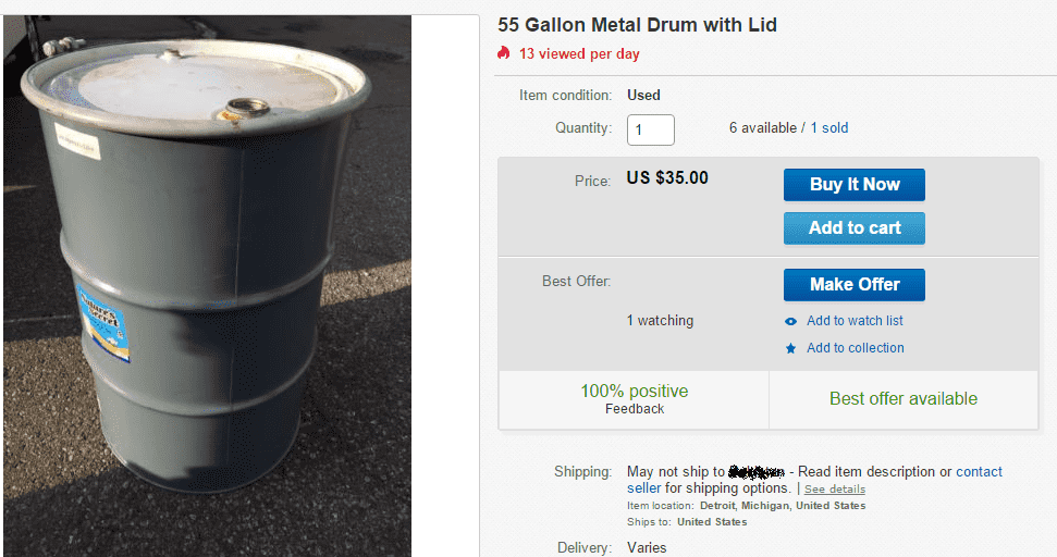 A Barrel Of Oil Now Costs Less Than The Barrel Itself