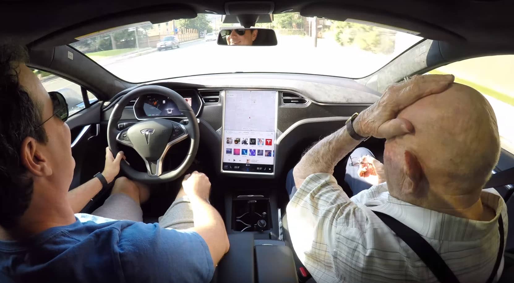 Man Takes His 97-Year-Old Grandfather For An Amusing Ride In