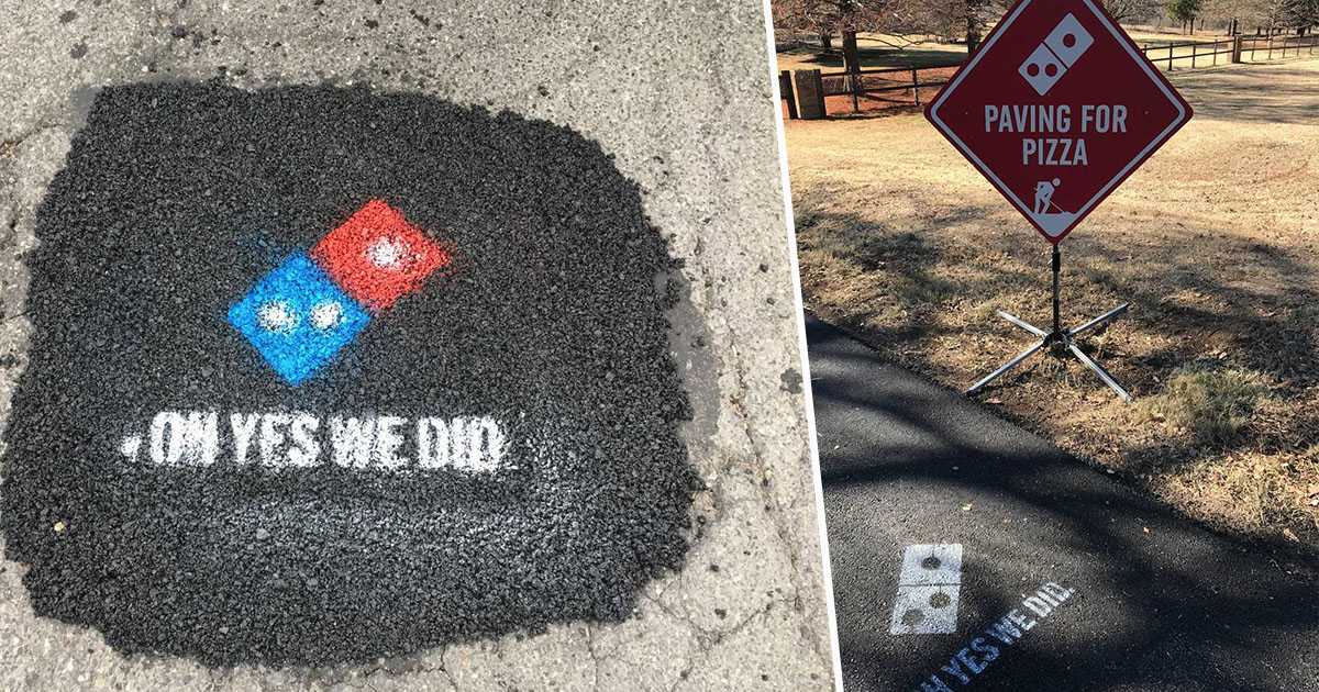 Domino Has Started Fixing Potholes On US Roads So That The P