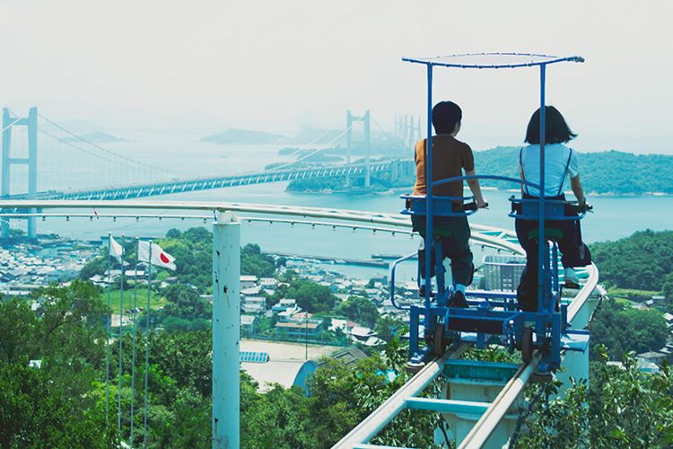 SkyCycle Is A PedalPowered Roller Coaster Ride In Japan
