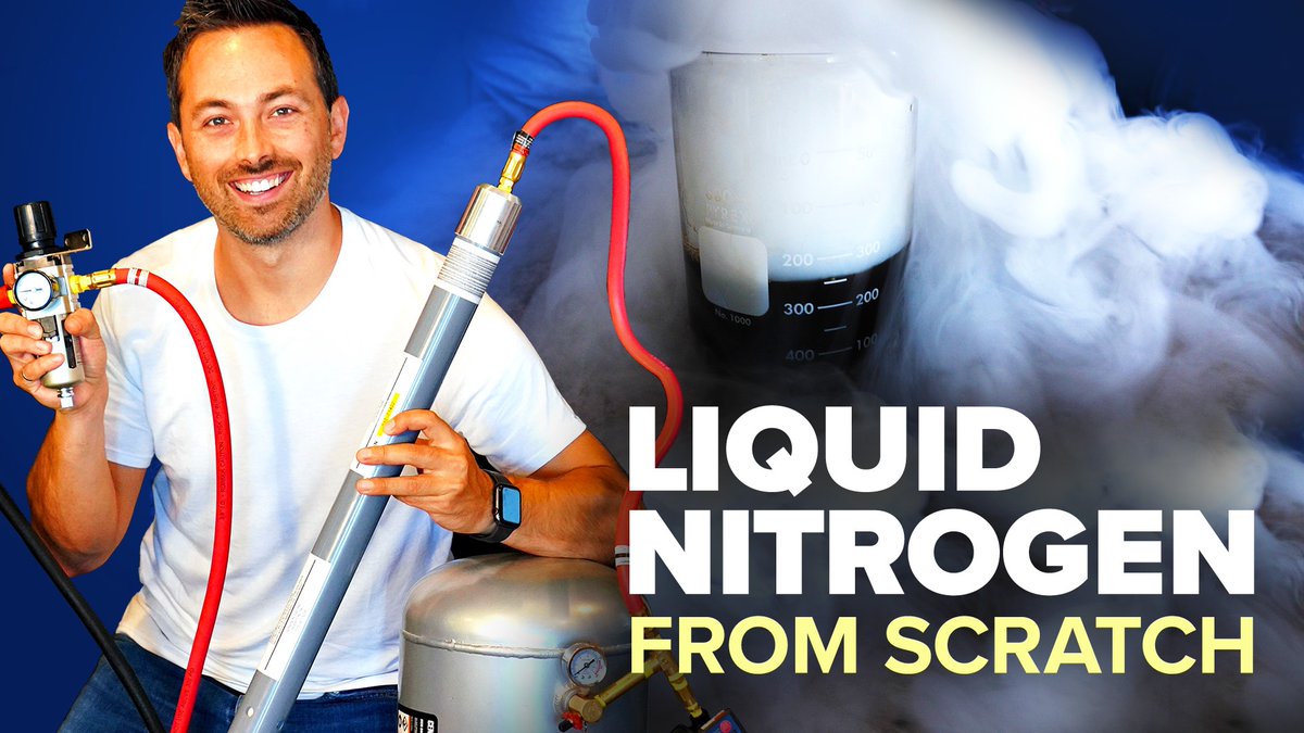 Learn How To Make Liquid Nitrogen From Scratch Using This Vi