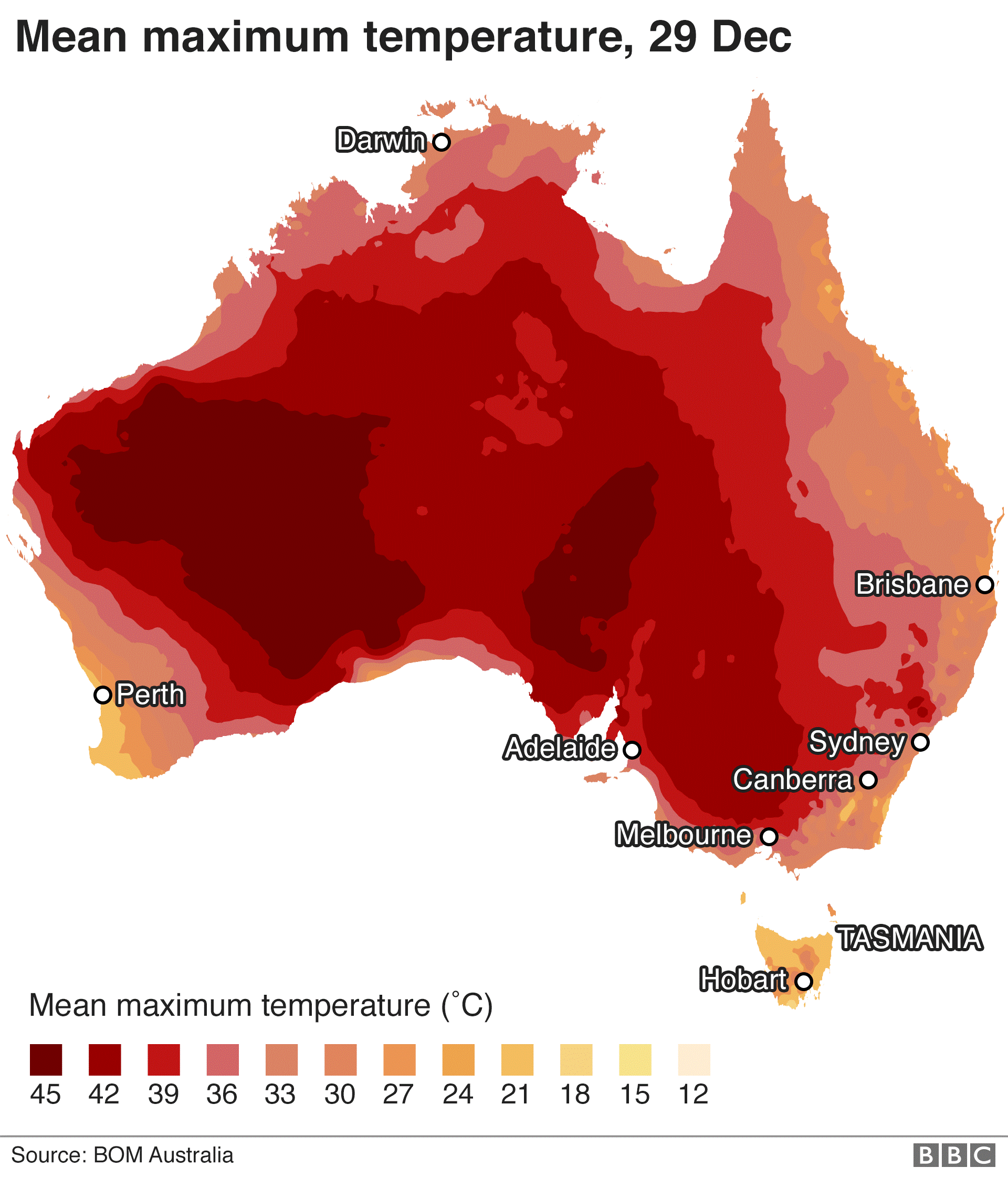 These Photos Depict The Shocking Size Of Australian Wildfire