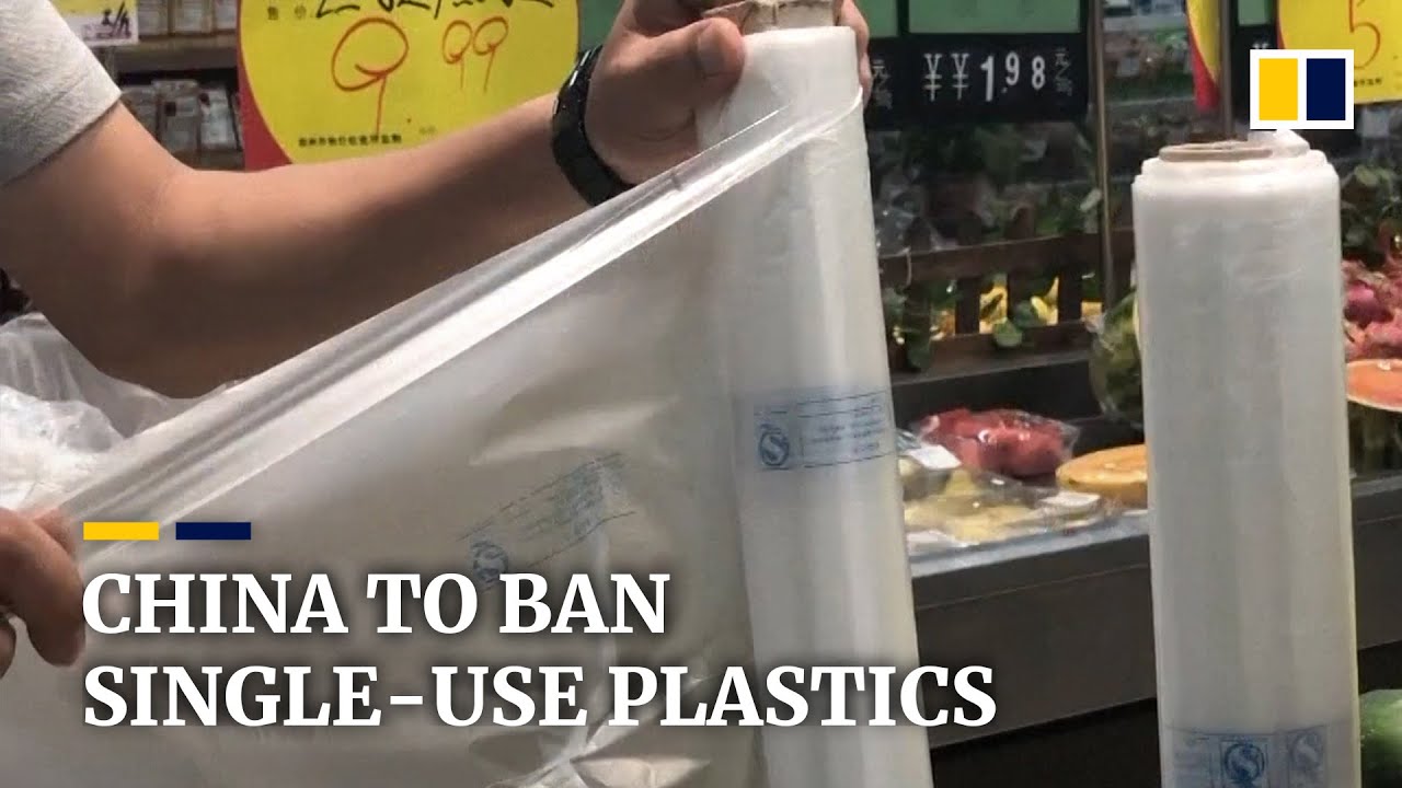 China Bans Single Use Plastics