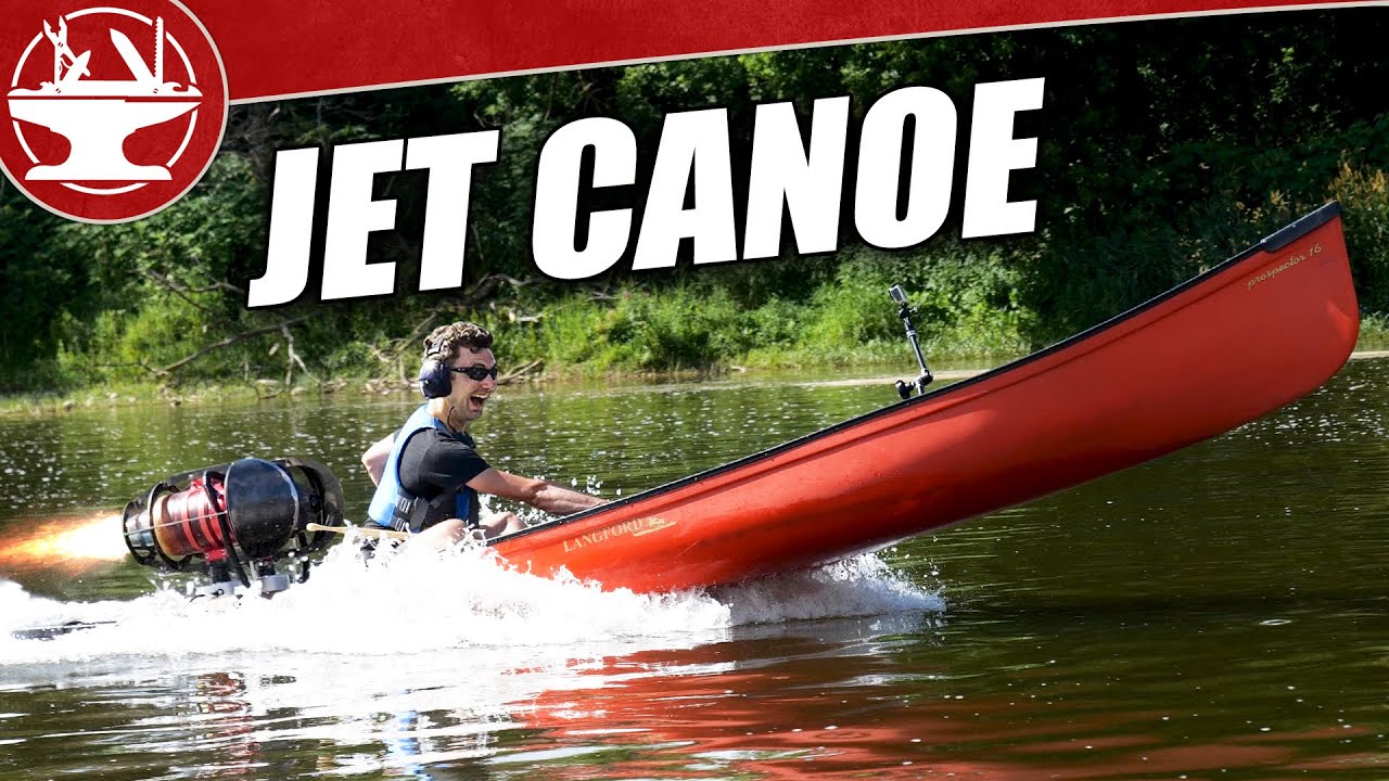 Youtuber Build's World's Fastest Canoe Powered By Two Jet Engines
